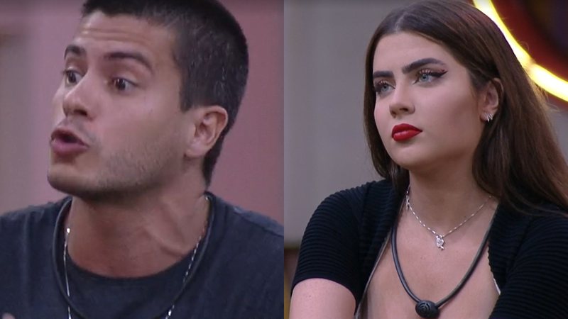 Arthur Aguiar falou sobre seu suposto medo de Jade Picon no BBB22 - Reprodução/TV Globo