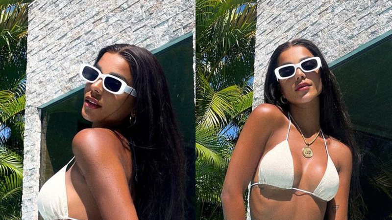 De biquíni, ex-BBB Brunna Gonçalves ostenta bumbum GG e arranca suspiros: "Musa" - Reprodução / Instagram