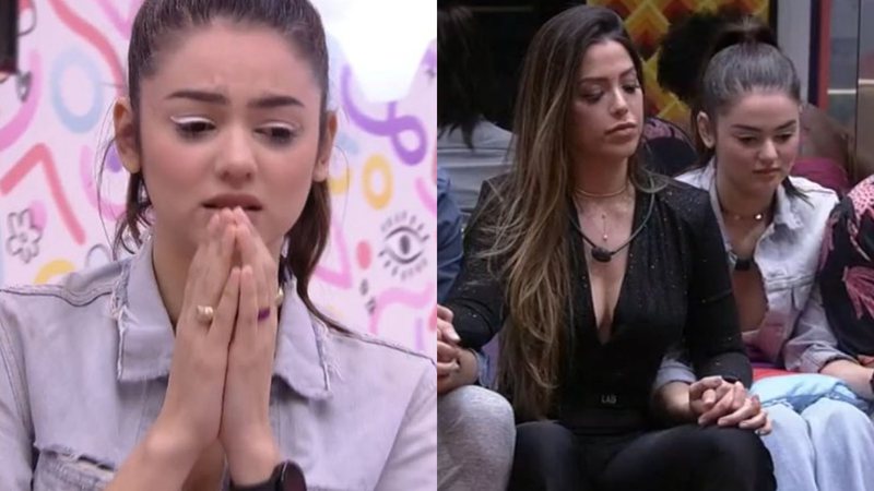 BBB22: Eslovênia percebe fama de 'pé fria' nas eliminações: "Estava do lado" - Reprodução/TV Globo