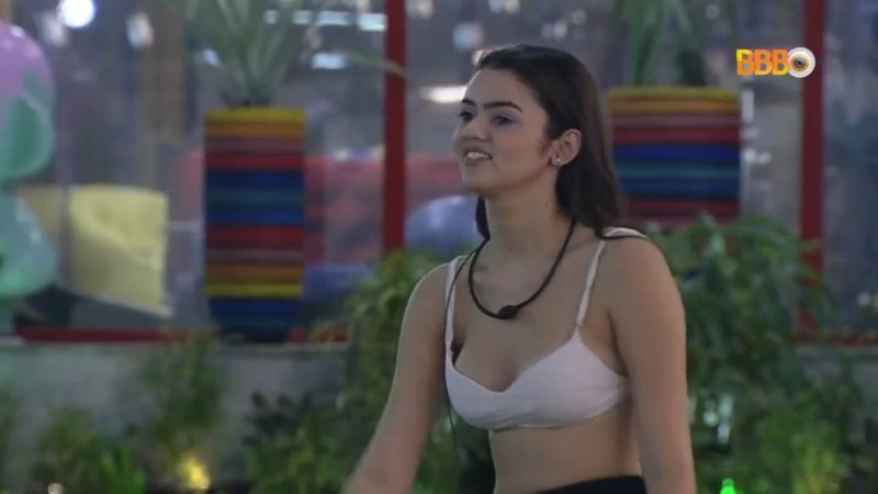 Eslovênia explicou que está se preparando para seu primeiro paredão no BBB22 - Reprodução/TV Globo