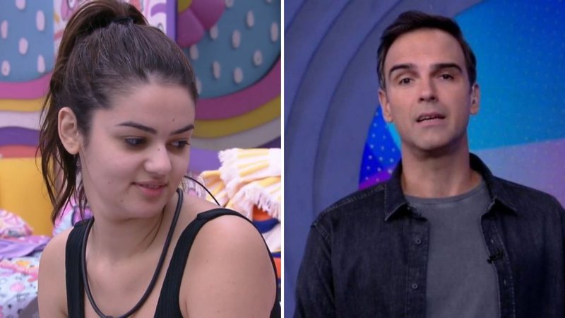 BBB22: Eslô diz que Tadeu Schmidt tem preferência entre brothes: "Gosta mais da gente" - Reprodução/TV Globo