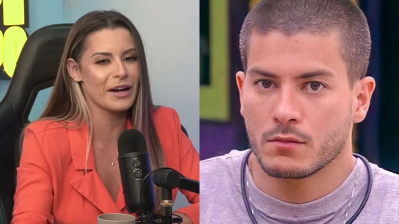 Ex-affair de Arthur Aguiar diz que ele está pagando de santo no BBB: "Dissimulação" - Reprodução/TV Globo/Youtube