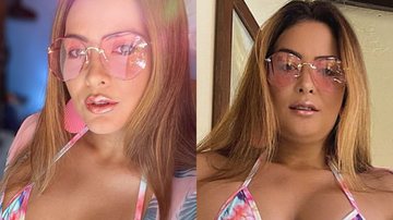 Geisy Arruda elege biquíni mínimo e abusa com decote apertadinho: "Delícia" - Reprodução/Instagram