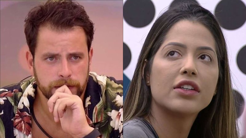 BBB22: Gustavo descarta Laís e cogita imunizar brother: "Só o que faltava" - Reprodução/TV Globo