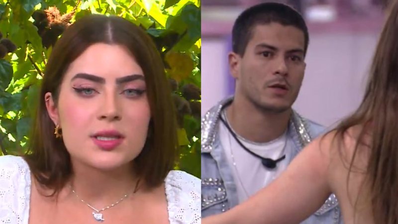 BBB22: Sincera, Jade Picon explica climão com Arthur na saída: "Sem vontade” - Reprodução / TV Globo