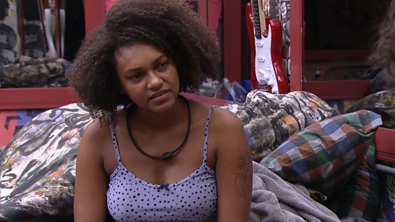 BBB22: Jessilane confessa que se sente obrigada a estar um grupo: "Não pertenço" - Reprodução/TV Globo