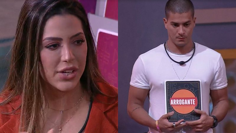 Laís apontou Arthur Aguiar como arrogante no BBB22 - Reprodução/TV Globo