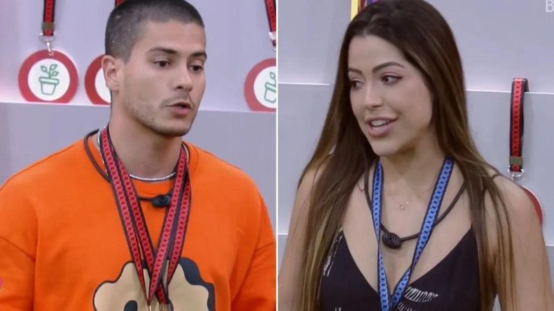 BBB22: Equipe de Arthur Aguiar parte para o ataque e chama o VAR contra Laís - Reprodução/TV Globo