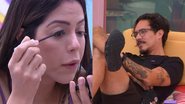 Eliezer não gostou de ver que Laís voltou a confundir o nome de Gustavo no BBB22 e alertou a sister - Reprodução/TV Globo