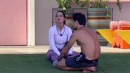 Laís desabafou com Eliezer sobre ter desistido da prova do líder no BBB22 - Reprodução/TV Globo