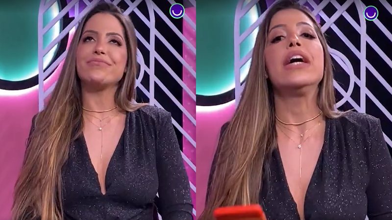 Anitta recebeu um recado de Laís, affair de Gustavo no BBB22 - Reprodução/TV Globo