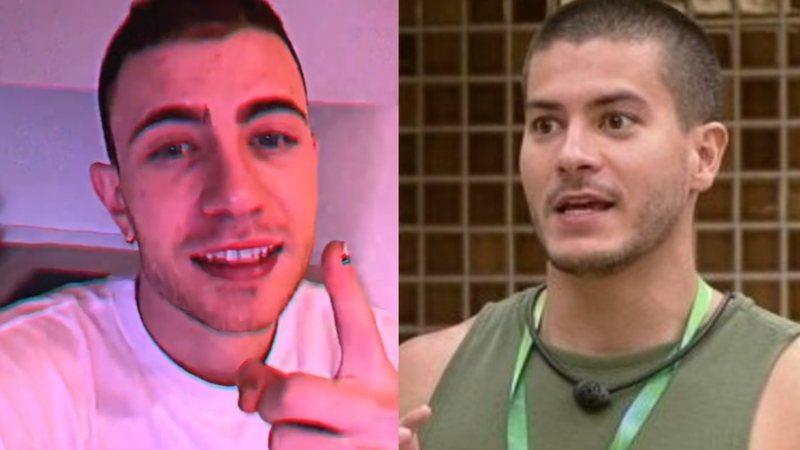 BBB22: Como assim? Leo Picon torce por Arthur Aguiar e afirma: "Esmurrou a Jade" - Reprodução / Instagram