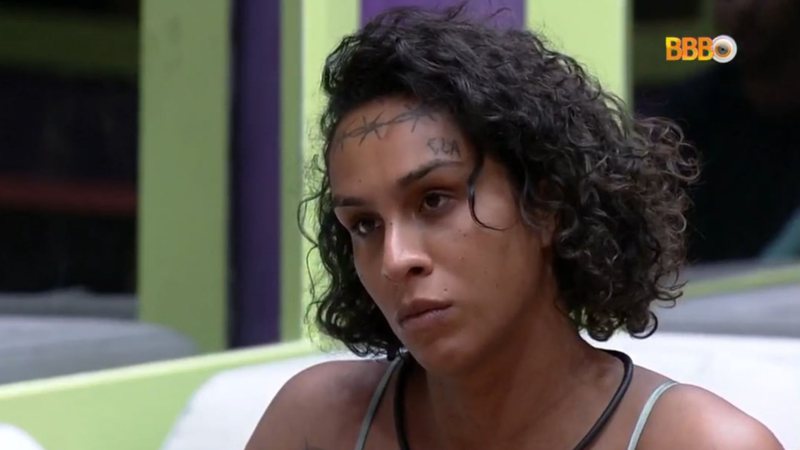 Linn da Quebrada confrontou Lucas sobre o posicionamento de jogo do rapaz no BBB22 - Reprodução/TV Globo