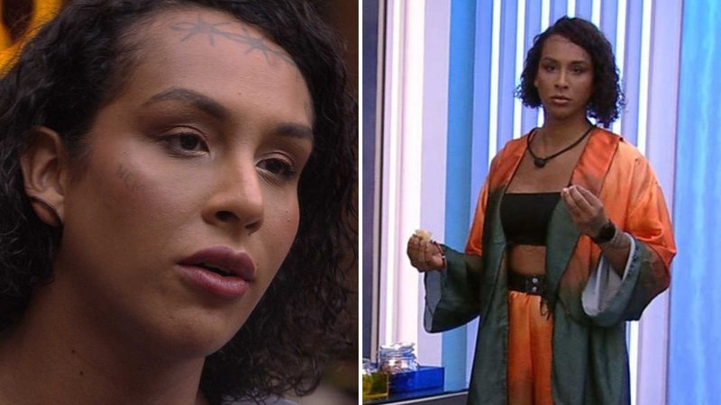 BBB22: Linn da Quebrada pisa em brother e lava roupa suja: "Perigoso" - Reprodução/TV Globo