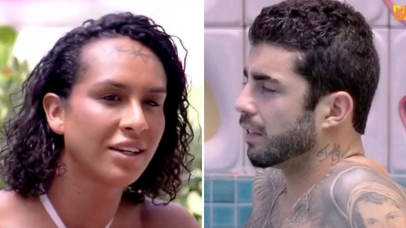 BBB22: Linn da Quebrada e Pedro Scooby tem conversa que emociona fãs: "Estou arrepiado" - Reprodução/TV Globo