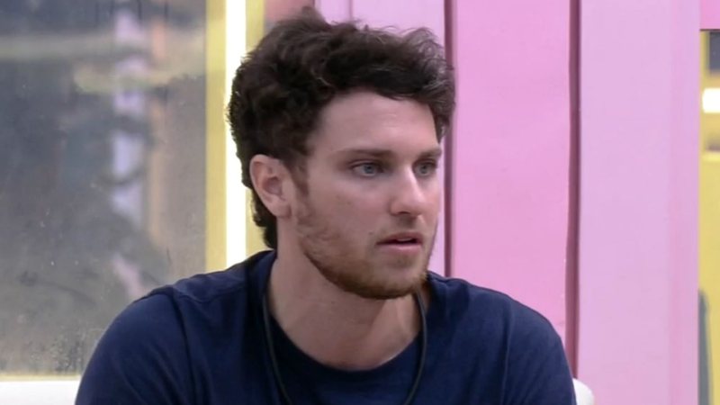 Lucas enfatizou para Douglas Silva sobre o que lhe chateou ao ser enviado ao paredão do BBB22 - Reprodução/TV Globo