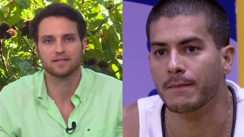 BBB22: Lucas faz previsão polêmica sobre futuro de Arthur: "Vai dar tiro no pé" - Reprodução / TV Globo