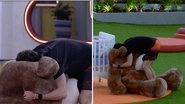 BBB22: Tolerância zero! Brother leva punição severa após abraço em urso de pelúcia - Reprodução/TV Globo