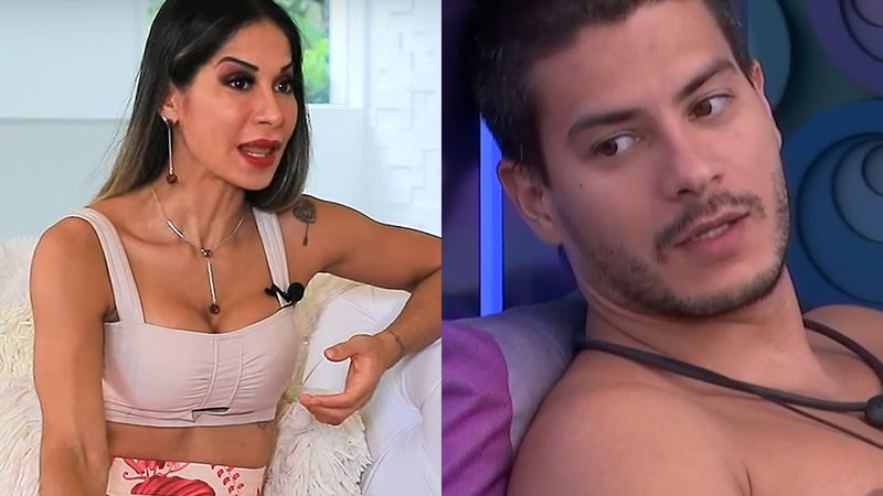 Maíra Cardi revela que não toleraria nova traição de Arthur Aguiar e detona - Reprodução/TV Globo e Reprodução/YouTube