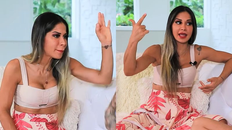 Maíra Cardi explicou que não aceitaria ser novamente traída por Arthur Aguiar - Reprodução/TV Globo