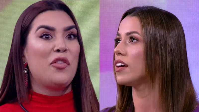 Naiara Azevedo deixou claro que as informações passadas por Larissa não foram verídicas no BBB22 - Reprodução/TV Globo