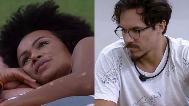 BBB22: Em desabafo, Natália recebe invertida de Eliezer: "Usa defesa como ataque" - Reprodução/TV Globo