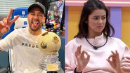 Neymar comparou Eslovênia com os brothers eliminados nas semanas anteriores do BBB22 - Reprodução/TV Globo