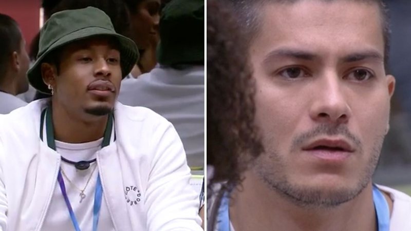 BBB22: Paulo André se sacrifica para proteger Arthur Aguiar: "Botei em risco" - Reprodução/TV Globo