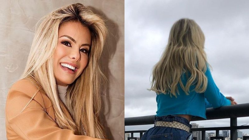 Aos 45 anos, Poliana Rocha empina bumbum em jeans justinho e web baba: "No formol" - Reprodução/Instagram