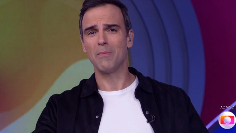 Tadeu Schmidt errou a edição do Big Brother Brasil enquanto falava sobre o Globoplay ao vivo na Globo - Reprodução/TV Globo