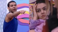 Vyni reflete sobre como pode estar sendo visto fora do reality show e imagina paredão com Eslovênia - Reprodução/TV Globo