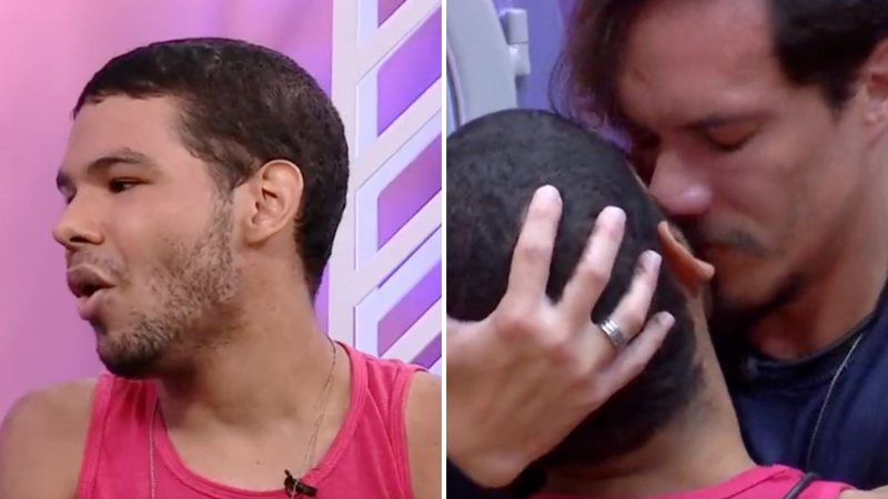 Fora do BBB22, Vyni se declara para Eliezer: "Sinto um amor tão grande" - Reprodução/TV Globo