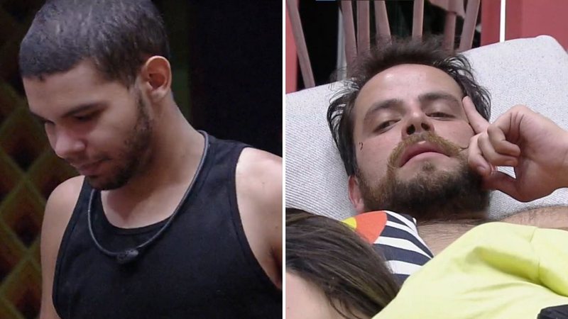 BBB22: Gustavo debocha de Vyni e dá ordem ao brother: "Fecha a porta" - Reprodução/TV Globo