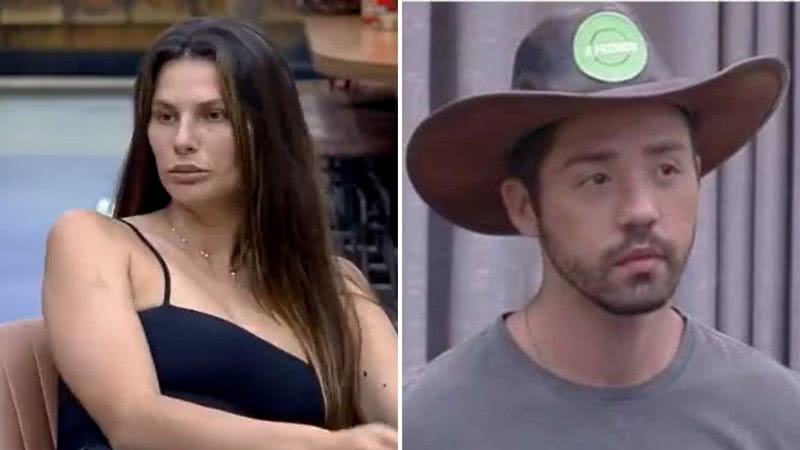 A Fazenda 13: Dayane Mello se recusa a dar nova jaqueta para Rico: "Dou um soco" - Reprodução/RecordTV