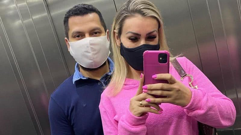 Andressa Urach afirma que reatou com o marido quando ele encontrou Deus: "Me reconquistou" - Reprodução/Instagram