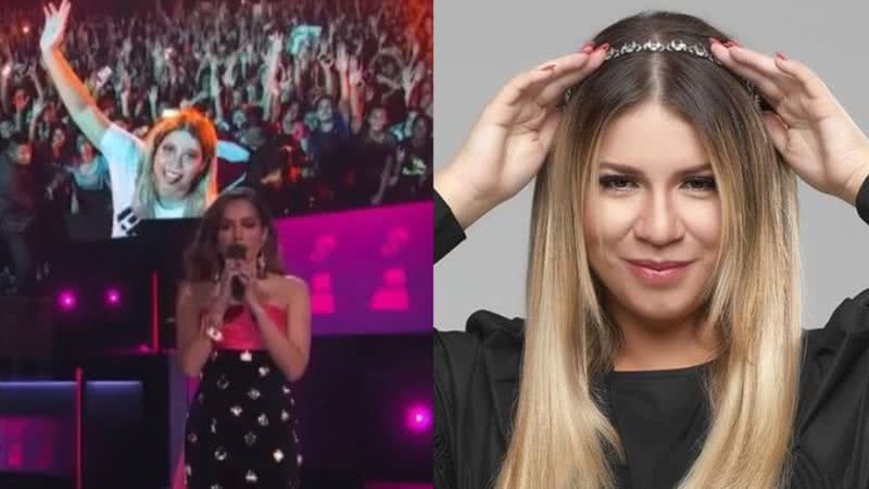 Anitta faz homenagem emocionante e exalta Marília Mendonça em evento internacional - Reprodução / Instagram