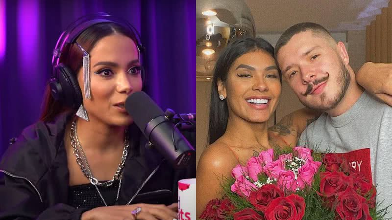 Anitta revela que indica seus ex-ficantes às amigas: "Pocah é casada com meu ex" - Reprodução/YouTube/Instagram