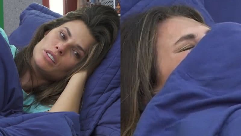 A Fazenda 13: Chorando, Dayane tenta se defender após ser taxada de preconceituosa - Reprodução/PlayPlus