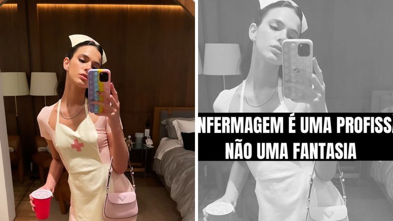 Conselho de Enfermagem emite nota de repúdio contra Bruna Marquezine: "Incentiva a sexualização" - Reprodução/Instagram