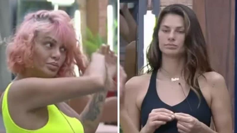 A Fazenda 13: Dayane dispara comentário ao ver Valentina de biquíni: "Essa barriga aí..." - Reprodução/PlayPlus