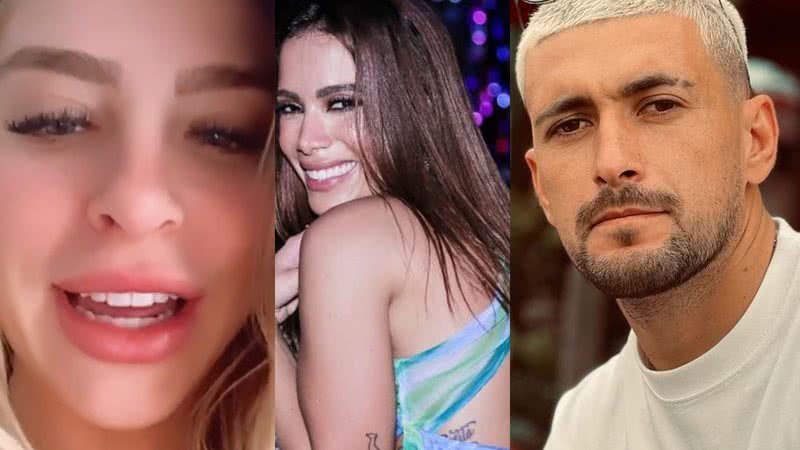 Ex-ficante de Arrascaeta desabafa após ficada com Anitta - Reprodução/Instagram