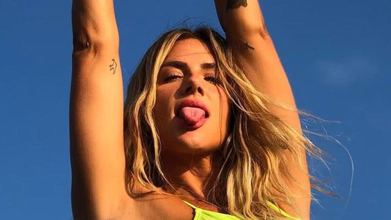 Giovanna Ewbank posa com roupa transparente e destaca bumbum - Reprodução/Instagram