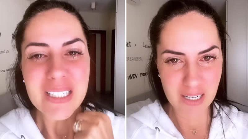 Após fatos tristes, Graciele Lacerda chora ao receber boa notícia: “Não contive a emoção” - Reprodução/Instagram