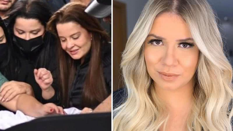 Maiara é chamada de ‘fria’ em velório de Marília Mendonça e Maraísa defende: “Calem a boca” - Reprodução/AgNews