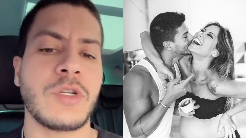 Arthur Aguiar desabafa horas antes de terminar com Maíra Cardi: "Impossível uma saída" - Reprodução/Instagram