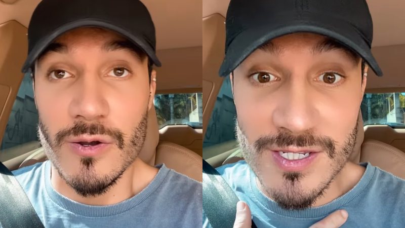 Eliezer se irritou com as acusações que recebeu após o chá revelação de sua filha com Viih Tube - Reprodução/Instagram