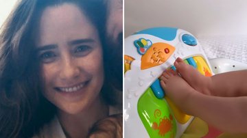 A atriz Fernanda Vasconcellos não se contém e divide com fãs vídeos encantadores do filho, Romeo; veja - Reprodução/Instagram