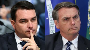 Filho de Bolsonaro se pronuncia após vitória de Lula e manda recado para eleitores: "Não vamos" - Reprodução/Agência Senado e Reprodução/Marcos Corrêa/PR