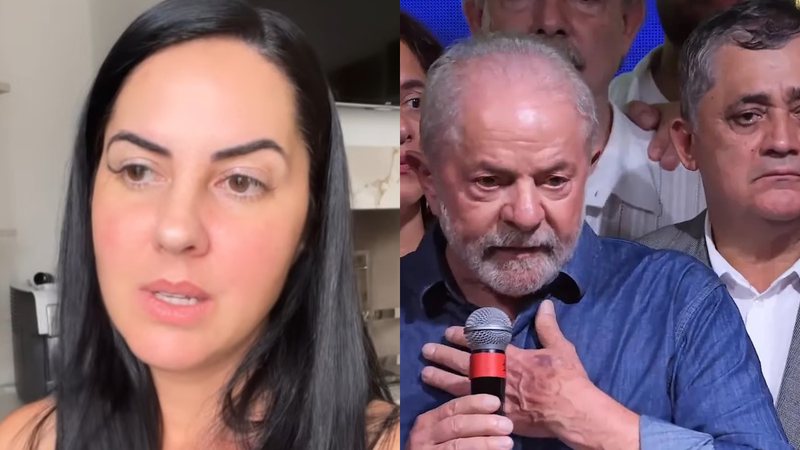 Graciele Lacerda se desesperou após a vitória de Luiz Inácio Lula da Silva no 2° turno da eleição presidencial - Reprodução/Instagram