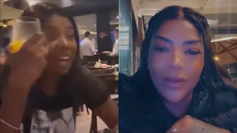 Ludmilla paga valor exorbitante em jantar e deixa irmã perplexa: "Quase engasgou" - Reprodução/Instagram